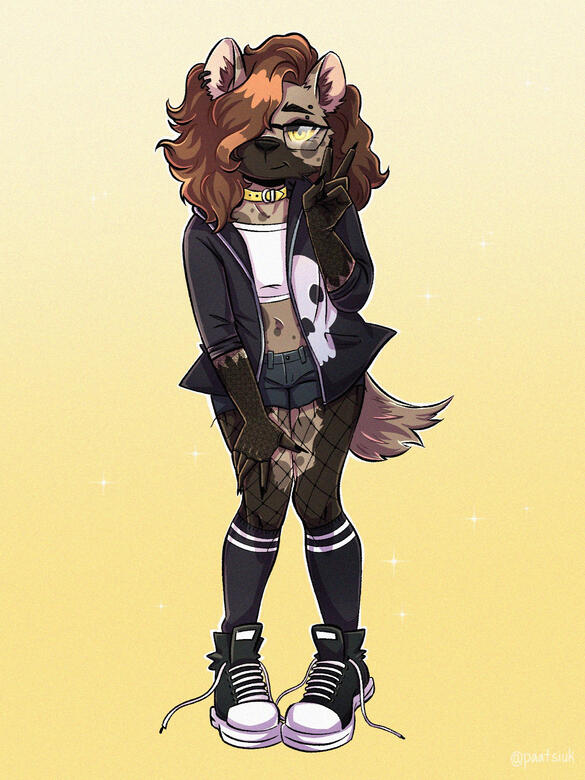 Marcie the Hyena